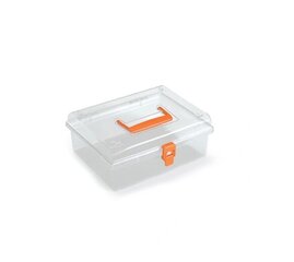 Organizer dėžė, 24,5x21,4 cm kaina ir informacija | Daiktadėžės | pigu.lt