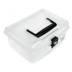 Organizer dėžė, 19,5x17,4 cm kaina ir informacija | Daiktadėžės | pigu.lt