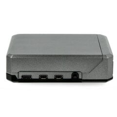 Raspberry Pi 4B aliumininė dėžutė Argon Neo - pilka kaina ir informacija | Atviro kodo elektronika | pigu.lt