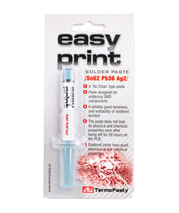 Litavimo pasta Easy Print Sn62 Pb36 Ag2 1.4ml цена и информация | Механические инструменты | pigu.lt