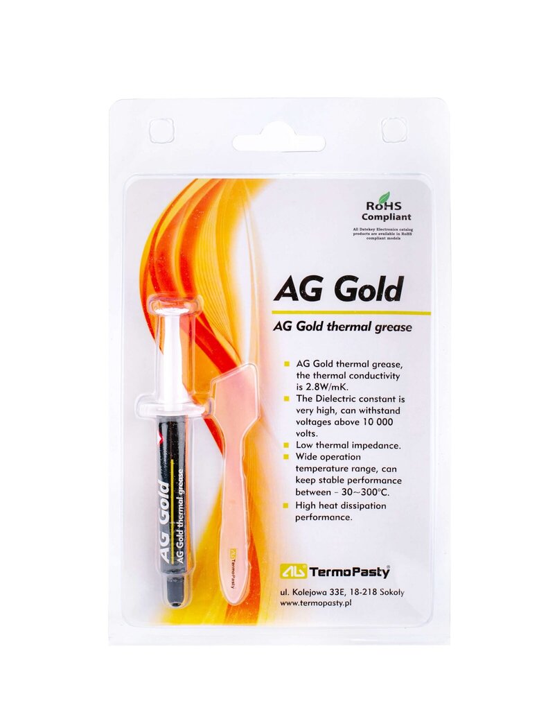 AG Gold 3g kaina ir informacija | Termo pastos | pigu.lt