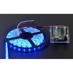 RGB LED juosta, WS2812B,30 LED/m, 5V, 5 m цена и информация | Светодиодные ленты | pigu.lt