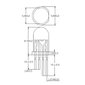 LED diodas Adafruit NeoPixel WS2812B 5mm, 5vnt. kaina ir informacija | LED juostos | pigu.lt