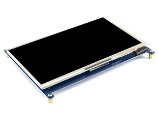 Atviro kodo elektronika Waveshare talpinis lietimui jautrus ekranas Raspberry Pi mikrokompiuteriui - LCD IPS 7" (C) 1024x600px HDMI + USB + dėžutė kaina ir informacija | Atviro kodo elektronika | pigu.lt