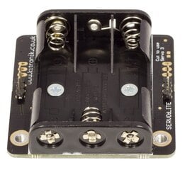 Servo variklių kontroleris micro:bit mikrokompiuteriui su 3xAAA baterijų lizdu цена и информация | Электроника с открытым кодом | pigu.lt