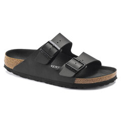 Šlepetės Birkenstock Arizona BF Triples Black/ Narrow Fit / 1019069 kaina ir informacija | Vyriškos šlepetės, basutės | pigu.lt