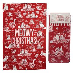 Virtuvinis rankšluostis Simon's Cat Meowy Christmas kaina ir informacija | Virtuviniai rankšluosčiai, pirštinės, prijuostės | pigu.lt