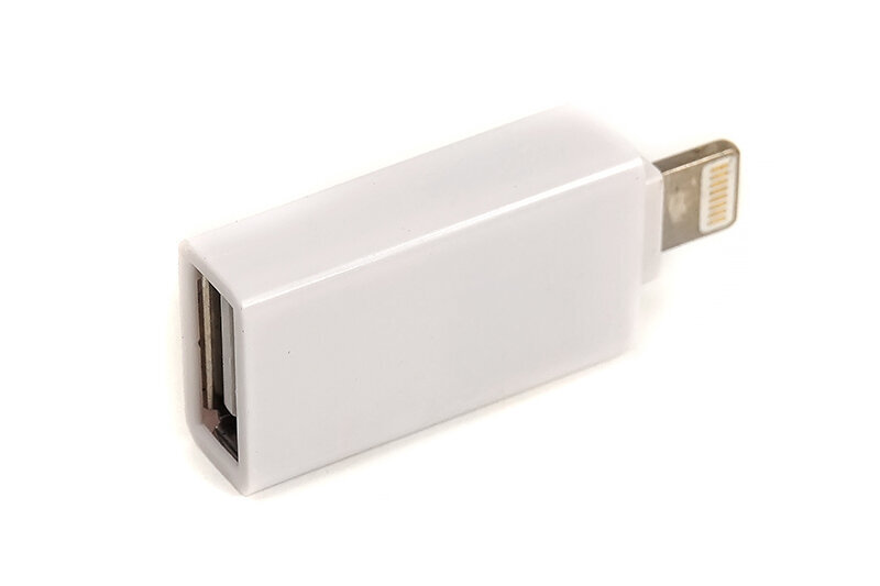 OTG Adapteris USB 2.0 AF - Lightning цена и информация | Adapteriai, USB šakotuvai | pigu.lt