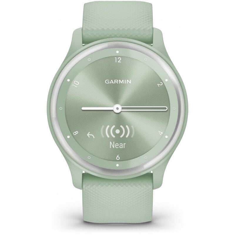 Garmin vívomove® Sport Cool Mint/Silver kaina ir informacija | Išmanieji laikrodžiai (smartwatch) | pigu.lt