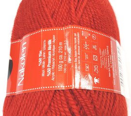 Нитки для вязания NAKO Nakolen цвет голубой 214 цена и информация | Принадлежности для вязания | pigu.lt