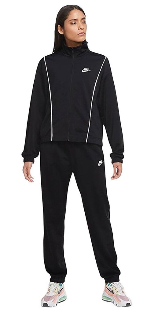 Nike sportinis kostiumas moterims NSW Essential Tracksuit, juodas kaina |  pigu.lt