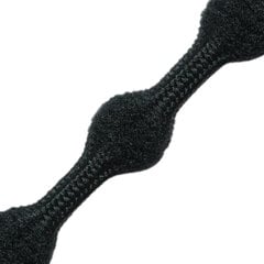 Caterpy Run pезиновый шнур, черный, 75 см цена и информация | Средства для ухода за одеждой и обувью | pigu.lt