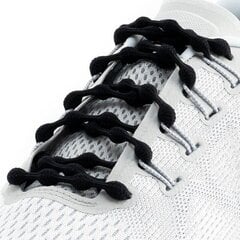 Caterpy Run pезиновый шнур, черный, 75 см цена и информация | Средства для ухода за одеждой и обувью | pigu.lt