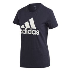 Marškinėliai moterims Adidas, mėlyni kaina ir informacija | Marškinėliai moterims | pigu.lt