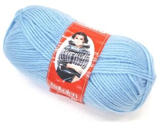 Нитки для вязания NAKO Nakolen цвет голубой 214 цена и информация | Принадлежности для вязания | pigu.lt