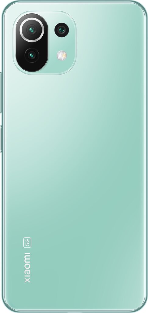 Xiaomi Mi 11 Lite NE 5G, 6/128 GB, Dual SIM, Mint Green kaina ir informacija | Mobilieji telefonai | pigu.lt