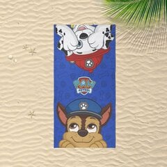 Пляжное полотенце The Paw Patrol, синий (70 x 140 см) цена и информация | Полотенца | pigu.lt