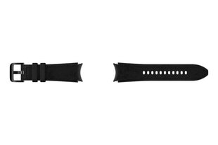 Samsung Classic Leather Strap S/M Black kaina ir informacija | Išmaniųjų laikrodžių ir apyrankių priedai | pigu.lt