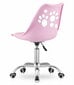 Vaikiška kėdė Mufart Jack, rožinė kaina ir informacija | Biuro kėdės | pigu.lt