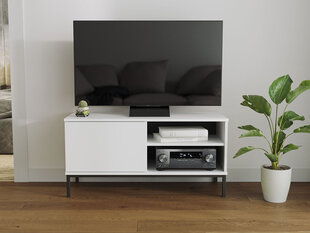 ТВ столик Marinez 1D, белый цена и информация | Тумбы под телевизор | pigu.lt