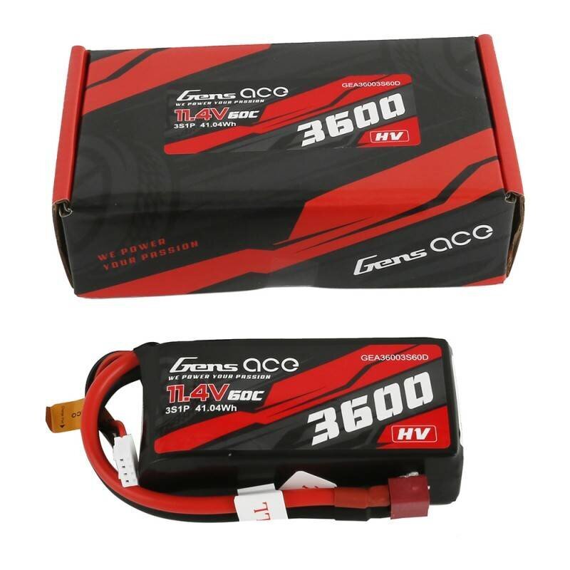 Akumuliatorius Gens Ace 3600mAh 11.4V 60C 3S1P kaina ir informacija | Akumuliatoriai | pigu.lt