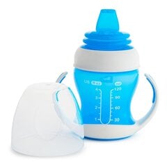Puodelis Munchkin, 125 ml, 4+ mėn., mėlynas kaina ir informacija | Buteliukai kūdikiams ir jų priedai | pigu.lt