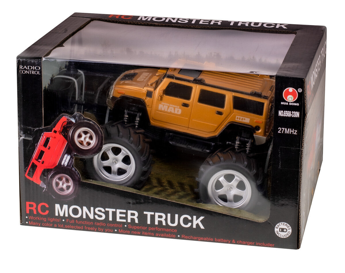 Radijo bangomis valdomas visureigis MAD monster truck цена и информация | Žaislai berniukams | pigu.lt