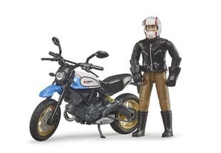 Мотоцикл Ducati с фигуркой Bruder 63051 цена и информация | Игрушки для мальчиков | pigu.lt