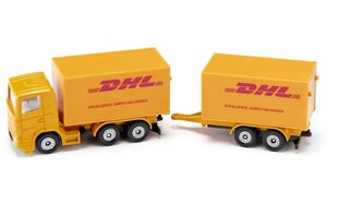 Грузовик с прицепом от курьера DHL цена и информация | Игрушки для мальчиков | pigu.lt