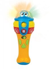 Детский микрофон со звуковыми и световыми эффектами WinFun цена и информация | Игрушки для малышей | pigu.lt
