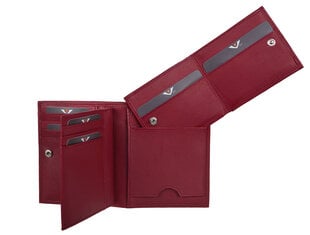 Vyriška odinė piniginė VOI leather design, raudona kaina ir informacija | Vyriškos piniginės, kortelių dėklai | pigu.lt