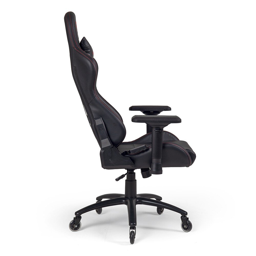 Žaidimų kėdė FragON 5X Series, juoda kaina ir informacija | Biuro kėdės | pigu.lt