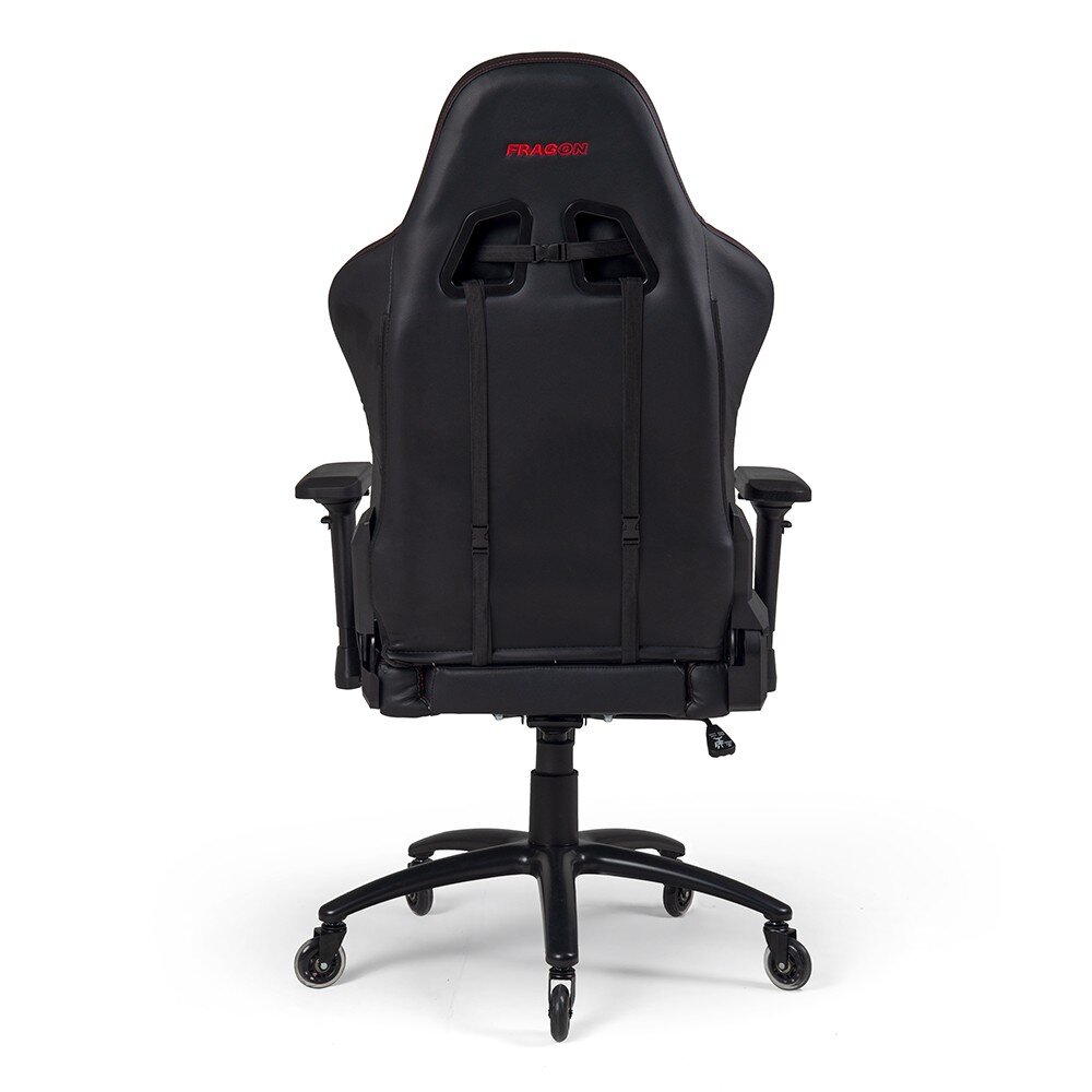 Žaidimų kėdė FragON 5X Series, juoda kaina ir informacija | Biuro kėdės | pigu.lt