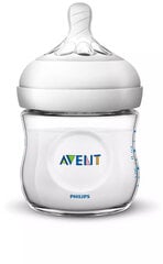 Plastikinis buteliukas Philips Avent Natural SCF030/17, 0+ mėn, 125 ml kaina ir informacija | Buteliukai kūdikiams ir jų priedai | pigu.lt