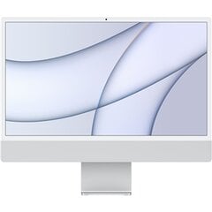 Apple iMac 24” M1 8/512GB Silver SWE MGPD3KS/A kaina ir informacija | Stacionarūs kompiuteriai | pigu.lt