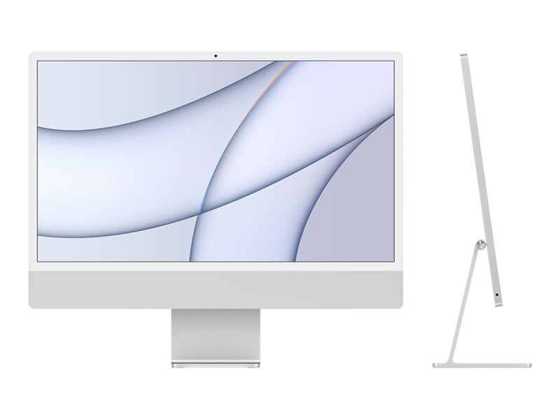 Apple iMac 24” M1 8/512GB Silver SWE MGPD3KS/A kaina ir informacija | Stacionarūs kompiuteriai | pigu.lt