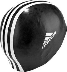 Plaukimo kepurė Adidas Silcap, juoda kaina ir informacija | Plaukimo kepuraitės | pigu.lt