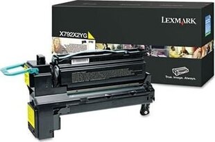 Lexmark X792X2YG kaina ir informacija | Kasetės lazeriniams spausdintuvams | pigu.lt