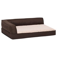 Ergonomiška lova šunims, 60x42cm, ruda kaina ir informacija | Guoliai, pagalvėlės | pigu.lt