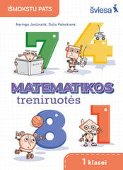 Matematikos treniruotės 1klasei цена и информация | Энциклопедии, справочники | pigu.lt