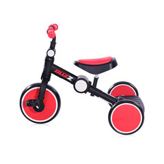 Triratukas Lorelli Buzz Foldable, Black&Red kaina ir informacija | Triratukai | pigu.lt