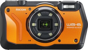 Ricoh WG-6, Orange цена и информация | Цифровые фотоаппараты | pigu.lt