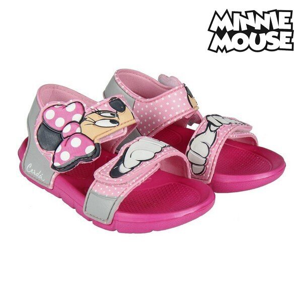 Paplūdimio sandalai Minnie Mouse цена и информация | Basutės vaikams | pigu.lt