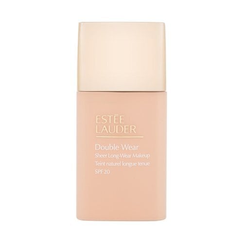 Makiažo pagrindas Estee Lauder Double Wear Sheer Long-Wear make-up SPF20 1C1 Cool Bone #e7c3b1, 30 ml kaina ir informacija | Makiažo pagrindai, pudros | pigu.lt