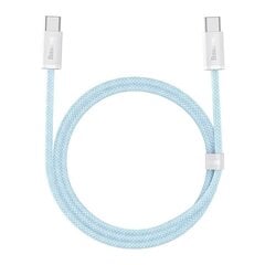 Baseus Dynamic Cable USB-C to USB-C, PD, 100W, 1m (blue) цена и информация | Кабели для телефонов | pigu.lt