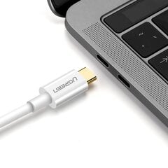 Ugreen unidirectional USB Type C to Display Port 4K 1.5m Black (MM139) Adapter Cable цена и информация | Кабели для телефонов | pigu.lt