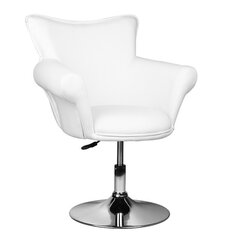 Profesionali grožio salono kėdė Gracija, balta kaina ir informacija | Baldai grožio salonams | pigu.lt