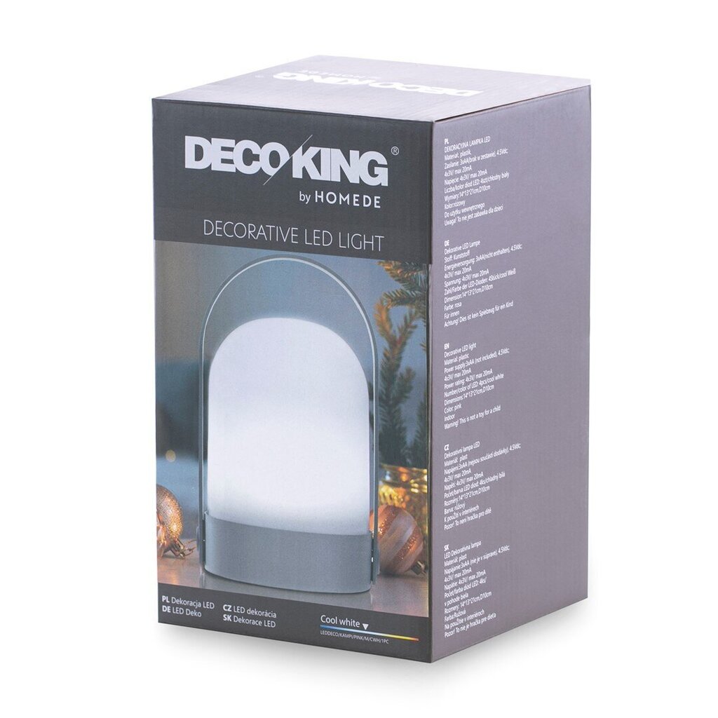 Dekoracija DecoKing Decorative LED Light, 4 vnt. цена и информация | Kalėdinės dekoracijos | pigu.lt