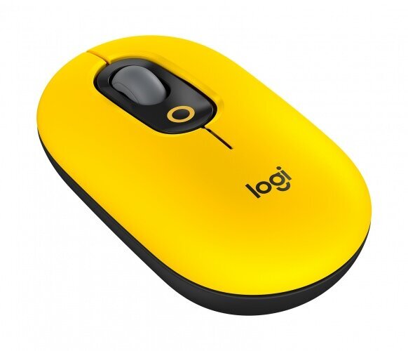 Logitech POP, geltona kaina ir informacija | Pelės | pigu.lt