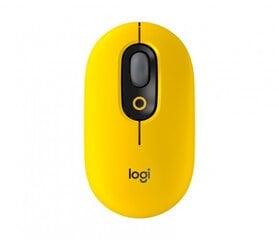 Logitech POP, желтый цена и информация | Мыши | pigu.lt